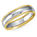 Mens Gold & Platinum Bands